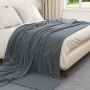 Mesti antklodės 6 pcs Tamsiai pilka 240 x 270 cm Flysas