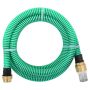 Siurbimo žarna su žalvarinėmis jungtimis, žalia, 1,1, 5m, PVC