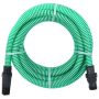 Siurbimo žarna su PVC jungtimis, žalios spalvos, 1, 7m, PVC