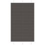 Plisuota žaliuze juoda 120x200 cm audinio plotis 119,4 cm