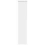 Naktinis roletas baltos spalvos 45x210 cm audinio plotis 40,7cm