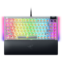 Razer Hot-swappable Mechanical Gaming Keyboard | BlackWidow V4 75% | Gaming Keyboard | Wired | US | Razer Mechanical Switches (Tactile) | Phantom White Edition