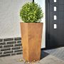 sodo vazonai 2 vnt 35x35x75 cm oro sąlygoms atsparus plienas
