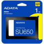 ADATA | Ultimate SU650 | 1000 GB | SSD form factor 2.5 | Solid-state drive interface SATA 6Gb/s | Read speed 520 MB/s | Write speed 450 MB/s