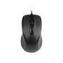 Targus Full-Size Optical Antimicrobial Wired Mouse | Targus Mouse | Full-Size Optical Antimicrobial | Wired | Black