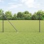 Tvorelės stulpas Pilka 25 x 1,2 m (36 mm tinklas) Plienas
