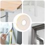 Savigautinė putų juosta 10 pcs Balta 15mm x 10m CR putplastis