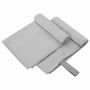 Sportiniai rankšluosčiai 2 pcs Pilka 50 x 30 cm