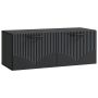 Sieninė TV spintelė Juoda 78,5 x 31 x 30 cm Apdirbta mediena