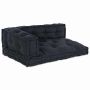 Modulinė sofa 3 pcs Antracitas 120 x 80 x 38 cm audinys