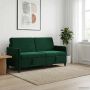 Sofa su saugojimo vieta Tamsiai žalia 172 x 78 x 87 cm