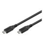 Goobay | USB-C Cable, USB4, 100 W, 40 Gbit/s, Power Delivery, 1.5 m | 74192