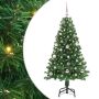 Dirbtinė Kalėdų eglutė Žalia 150 cm PVC ir Plienas ir Plastikas