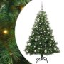 Dirbtinė Kalėdų eglutė su 150 LED Žalia 150 cm PE ir PVC
