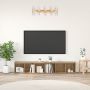 TV spintelių komplektas 2 pcs Amatininkų ąžuolas