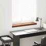 Langų palangė Ruda mediena 60 x 25 x 4,5 cm PVC