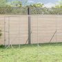 Lauko voljeras šunims, sidabrinis, 4x16x2m, plienas