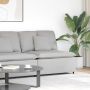 Modulinė kampinė sofa su pagalvėlėmis, pilka, 100 cm