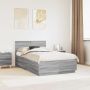 Lovos rėmas Pilkas Sonoma 120 x 190 cm Apdirbta mediena