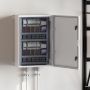 Control Cabinet Pilka 47 x 20 x 60 cm ABS plastikas