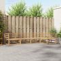 Lauko sofos komplektas 5 pcs Balta 325 x 166,5 x 73 cm