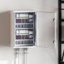 Control Cabinet Pilka 50 x 24,5 x 70 cm ABS plastikas