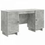 Stalas Betono pilka Apdirbta mediena 142,5 x 50 x 75 cm