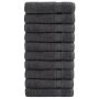 Rankšluosčiai rankoms, SOLUND, 10vnt. antracito 50x100cm 600g/m²
