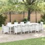 Sodo stalas Balta 350 x 100 x 74 cm poliratanas