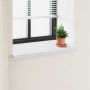 Langų palangė Balta 80 x 50 x 4,5 cm PVC