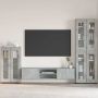 Kabalas FLORIN Betono pilka 55,5 x 29 x 103 cm Apdirbta mediena