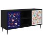 Televizoriaus spintelė MAINZ 102 x 33 x 51 cm Juodojo ąžuolo