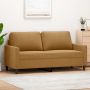 Dvivietė sofa, rudos spalvos, 140cm, aksomas