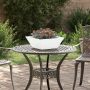 Sodo vazonas 5 pcs Balta 40 x 40 x 15 cm