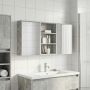 Vonios spintos komplektas su lentyna 3 pcs 126 x 16 x 62.5 cm