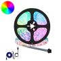LED juosta 2 pcs Juoda ir permatoma 4700 mm Varis ir plastikas