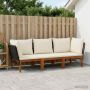 3 pcs Sodo poilsio komplektas Natūrali