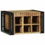 Vyno stovas 2 pcs 46 x 35 x 27,5 cm Kietas mango medis