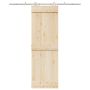 Stumdomų durų įrangos rinkinys, sidabr., 200cm, nerūd. plien.