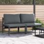 Lauko Baldai 2 pcs Antracitas 80 x 80 x 71 cm Plienas