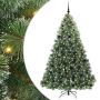Dirbtinė Kalėdų eglutė su 300 LED Žalia 210 cm PE ir PVC