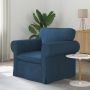 Sofa Mėlyna 215 x 82 x 80 cm audinys