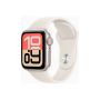 Apple Watch SE 3 GPS + Cellular 40mm Starlight Aluminium Case with Starlight Sport Band - M/L | Apple