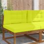 Lauko sofa pagalvėlė 2 pcs Žalia Poliesteris