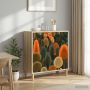 Kabalas ZAANDAM Sonoma ąžuolo 69 x 33 x 75 cm Apdirbta mediena