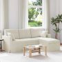 Sofa Kreminė 198 x 134 x 80 cm Aksomas