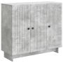 Kabalas Betono pilka 89 x 34,5 x 80 cm Apdirbta mediena