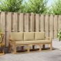 Lauko sofos komplektas 3 pcs
