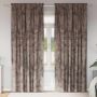 Aksominio tipo užuolaidos 2 pcs Kapučino 245 x 140 cm Aksomas