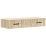 Sieninis šoninis staliukas Sonoma ąžuolas 87,5 x 34,5 x 17 cm